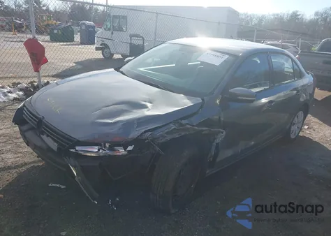 2011 Volkswagen Jetta 2.5L Se from USA, damaged, VIN 3VWDZ7AJ7BM327631